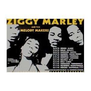  ZIGGY MARLEY Tour 1995 Music Poster: Home & Kitchen