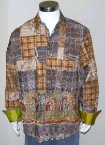 Robert Graham HIMALAYA (Sz L) Mens PAISLEY Limited Edition Shirt $ 