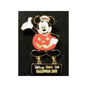  Disney Cruise Line Halloween 2001 Mickey Mouse Disney Pin 