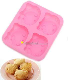 Sanrio Hello Kitty 4Pcs Cookie Muffin Cake Baking Mold  