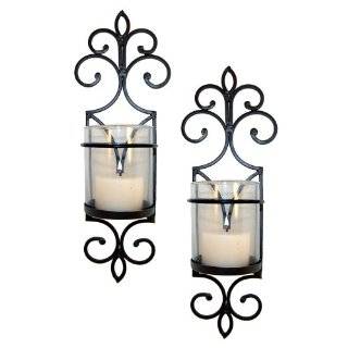 Pomeroy Pentaro Candle Holder Sconce Wall Lighting   Set of Two