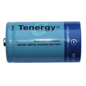  D 10000 mAh Tenergy NiMH Rechargeable Battery Electronics