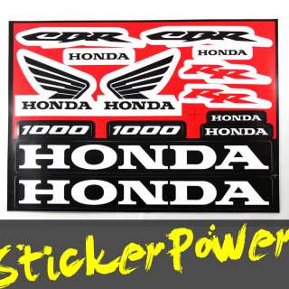Sticker for Honda CBR 1000 RR Bike Graphic Decal  