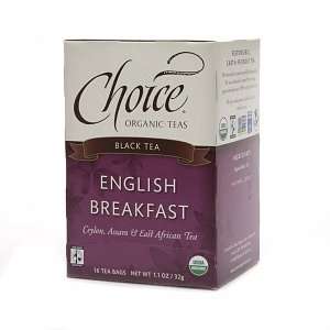  English Breakfast Organic Tea 16 Bags Health & Personal 