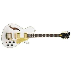  ESP LTD Xtone PC1V Electric Guitar (Pearl White) Musical 