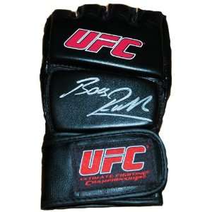  Bas Rutten Autographed UFC Glove Sports Collectibles