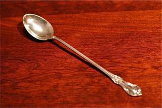 This listing is for one (1) Sterling Silver Iced Tea Beverage Spoon 
