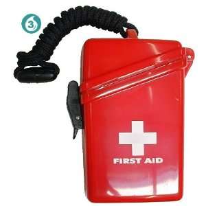  Personal Waterproof First Aid Kit: Health & Personal Care