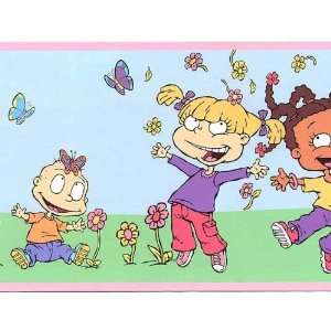    Nickelodeon Rugrats Flower Wallpaper Border