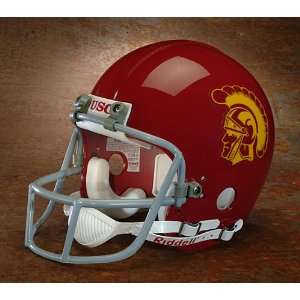 1981 USC TROJANS MARCUS ALLEN Riddell Football Helmet / Red Dot 