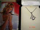 OPEN HEARTS JANE SEYMOUR DIAMOND ANGEL NECKLACE NEW WITH TAG FREE 