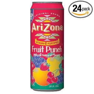 Arizona Fruit Punch, 23 Ounce (Pack of Grocery & Gourmet Food