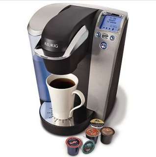 New Keurig® Platinum Coffee Brewer Model B70 BLK Silver 780352380219 