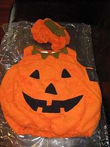 Pottery Barn Kids Halloween Pumpkin Costume 4 6 New NWT  