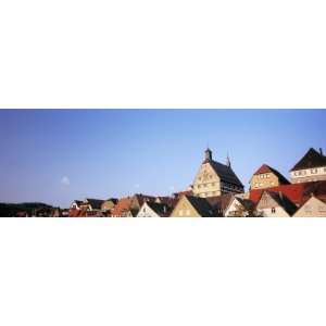  Houses in a Town, Bietigheim, Baden Wurttemberg, Germany 