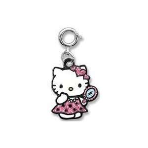   Licensed Sanrio Hello Kitty Pink Glitter Beauty Queen Charm Jewelry