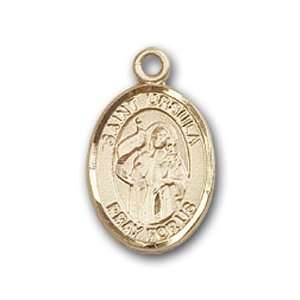   or Lapel Badge Medal with St. Ursula Charm and Godchild Pin Brooch