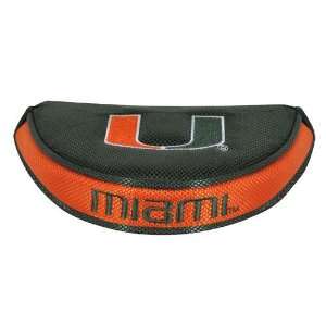   Miami Hurricanes Golf Club/Mallet Putter Head Cover