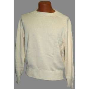  Mens Cream Cotton Sweater