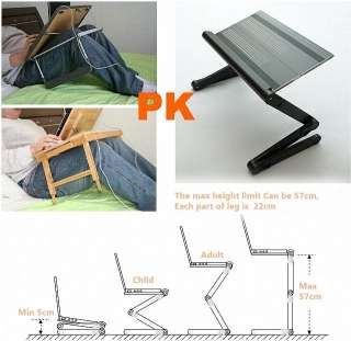 Folding Laptop Desk Notebook Stand Bed TV Tray Table  