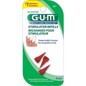 GUM Stimulator Refills  3ct