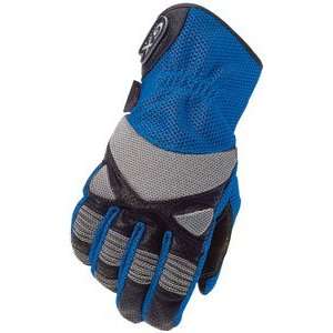   Cortech GX Air Mens Motorcycle Gloves Blue Extra Large Automotive