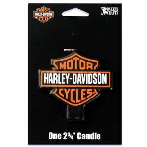 Harley Davidson Cake Candle 