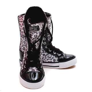   Shoes Black Leopard Print Sparkle Boots 11 4 Gotta Flurt Shoes