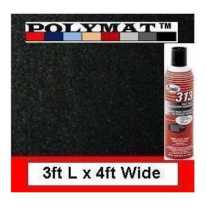  1 (313) Glue + 3ft *4ft Wide Polymat Black Speaker Box 