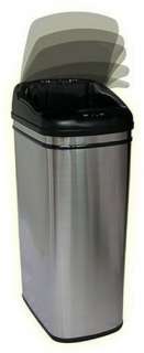   Sensor 13 Gallon Automatic Stainless Steel Trash Can