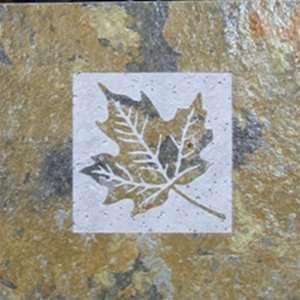  Leaf Natural Slate Trivet / Hot Plate