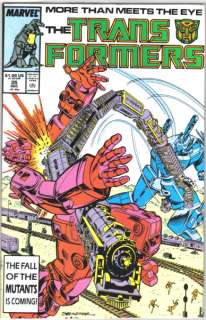 The Transformers Comic Book #35, Marvel 1987 VERY FINE+  