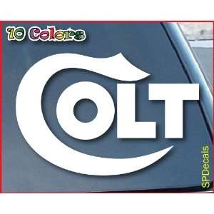  Colt Firearms Car Window Decal Sticker 5 Wide (Color 