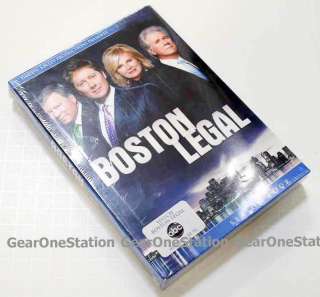 New BOSTON LEGAL Complete Season 4 Four DVD Set Sealed 024543533313 
