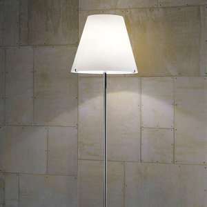    001 Prima Luce Spira Floor Lamp, Chrome   4827510