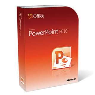 Microsoft PowerPoint 2010 Presentation Complete 1 PC  