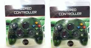   Type Green Controllers Control Pads For Original MICROSOFT XBOX System