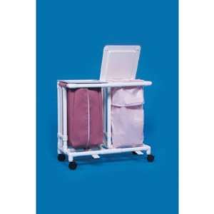  Double Linen Hamper with Foot Pedals Health & Personal 