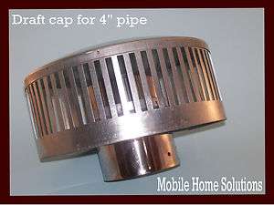 Mobile Home Parts. Miller furnace cap. Roof jack cap.Furnace draft cap 