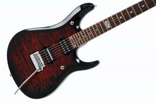 NEW Music Man John Petrucci BFR 6 Guitar Ruby Red Burst ~AUTH DLR 