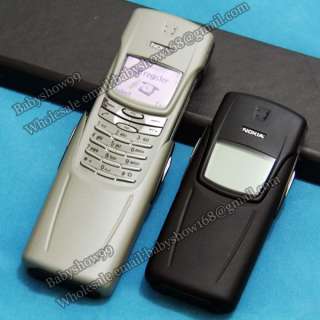 Nokia 8910i Mobile Cell Phone Original Unlocked, Gray, GSM 900/1800 