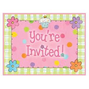  Polka Dots Birthday Party Postcard Invitations Health 