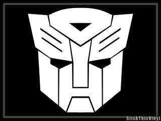 Autobot Transformers Logo Decal Vinyl Sticker (2x)  