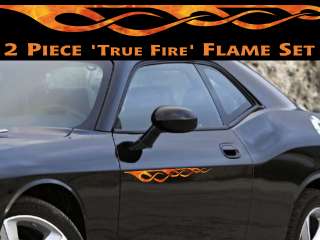   Flame decals for PT Cruiser HHR Mustang Camaro Mopar Ram 4x4  