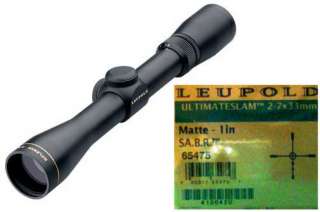 Leupold UltimateSlam Shotgun Scope 2 7x33mm Matte SA B.R. Reticle 