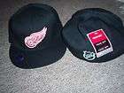 NEW REEBOK NHL DETROIT RED WINGS STRETCH FITTED HAT SIZE L/XL