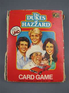Dukes of Hazzard Uno Card Game #1025 1981 iGi Fun Fun  