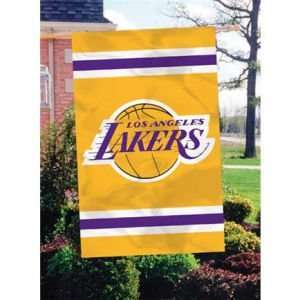  Los Angeles Lakers APPLIQUE HOUSE FLAG