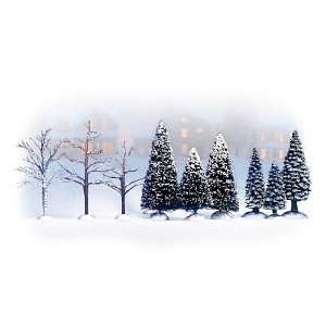  Natures Frosted Splendor Realistic Snow Landscape Village 