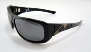 New Oakley Sunglasses Sideways Black w/Black Iridium Polarized #24 118 